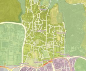 안국역 근처 용도지역